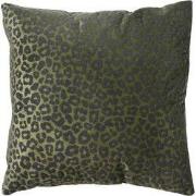 Dutch Decor SURI - Sierkussen met dierenprint 45x45 cm Chive - groen -...