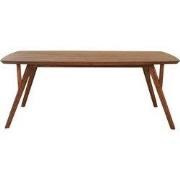 Light&living Eettafel 220x100x76 cm QUENZA acacia hout bruin