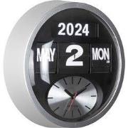 Wall Clock Round Flip