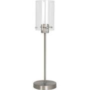 Light & Living - tafellamp - Vancouver - zilver - metaal - nachtkastla...
