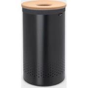 Wasbox, 60 liter, kurken deksel - Matt Black