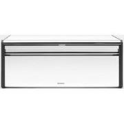 Broodtrommel met klepdeksel, Regular - Brilliant Steel