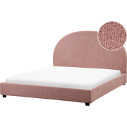 VAUCLUSE - Waterbed - Pastelroze - 140 x 200 cm - Bouclé
