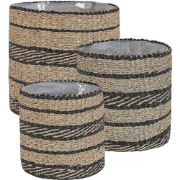 RASBORA - Bloempot binnenbak - Natuurlijk - Zeewier