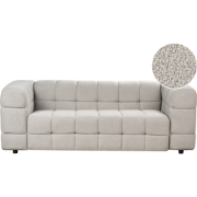 MULLOLA - Driezitsbank - Grijs - Bouclé