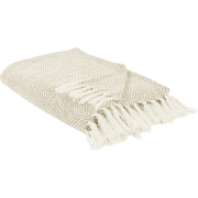 TOUTLI - Bedsprei - Lichtbeige - 200 x 220 cm - Katoen