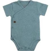 Baby's Only Rompertje Melange - Stonegreen - 68 - 100% ecologisch kato...