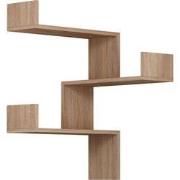 Hoekwandrek met 3 planken H90 cm - Luska