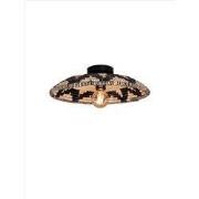 Plafonniere Andros - Naturel/Zwart - Ø45cm