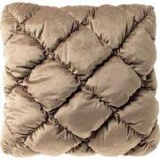 Dutch Decor SOOF - sierkussen 45x45 cm - geruit gewatteerd - Irish Cre...