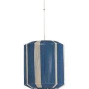 Hanglamp Kozana - Donkerblauw - Ø48cm