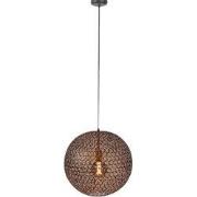 Hanglamp 1-Lichts - Zwart - Staal - Ø50cm - Lamp Donald