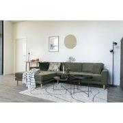 House Nordic Lounge Bank Lido Links Olijfgroen