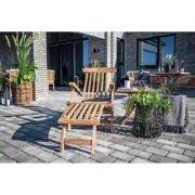 House Nordic Ligstoel Arrecife Teakhout Verstelbaar