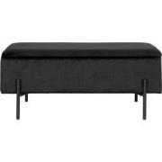 House Nordic Bankje Watford Zwart