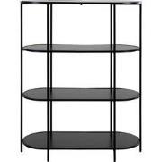 House Nordic Wandkast Vita Zwart