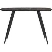 Sidetable Donkerbruin 120cm - Recycled Teakhout - 118x37x82cm