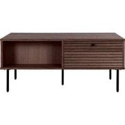 Salontafel Bruin Eikenfineer - 100x50x45cm - Kyoto