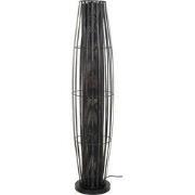 Vloerlamp Cylinder Mesh Zwart 120cm - Giga Meubel