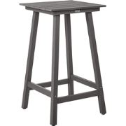 ADIRONDACK - Tuintafel - Donkergrijs - 59 x 59 cm - Kunsthout