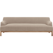 SOSJO - Driezitsbank - Taupe - Polyester