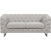 VISSLAND - Tweezitsbank  - Lichtbeige - Polyester