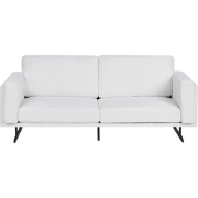 IDRE - Driezitsbank - Wit - Stof