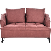 HOBRO - Tweezitsbank - Bordeaux - Polyester