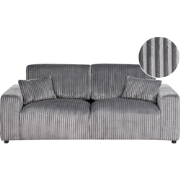 SANDORA - Driezitsbank - Grijs - Corduroy