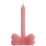 Rustik Lys - Kaars sculpture Bow pink