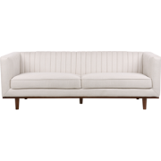 SKAULE - Driezitsbank - Beige - Polyester