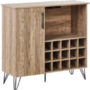 ELISTON - Wijnkast - Lichtbruin - Vezelplaat