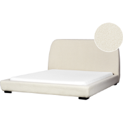 ROISEL - Waterbed - Lichtbeige - 160 x 200 cm - Bouclé