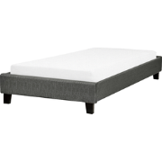 ROANNE - Kinderbed - Donkere houtkleur - 90 x 200 cm - Polyester