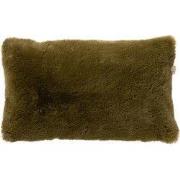 Dutch Decor ZAYA - Kussenhoes 30x50 cm - bontlook - effen kleur - Mili...