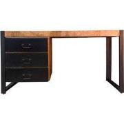Starfurn Bureau Boaz | 145 cm | metalen lades