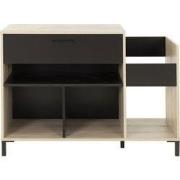 Meubel opbergruimte voor vinylplaten Chicago - Franse fabricage