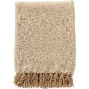 Dutch Decor SALLY - Plaid 140x180 cm - zacht - franjes - Irish Cream -...