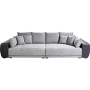 TORPO - Bank XXL - Grijs/Zwart - Polyester