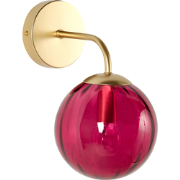 BOOMI - Wandlamp - Bordeaux - Metaal