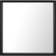 BRIGNOLES - Wandspiegel - Zwart  - Synthetisch materiaal