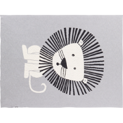 MATTA - Kinderdeken - Grijs - 130 x 170 cm - Katoen