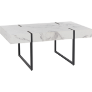 MERCED  - Salontafel - Wit - MDF