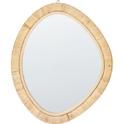 ZAATARI - Wandspiegel - Natuurlijk - Rotan