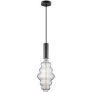 Home sweet home hanglamp Saga zwart Cloud - helder