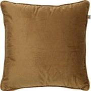 Dutch Decor FINN - Sierkussen 60x60 cm - velvet - effen kleur - Tobacc...