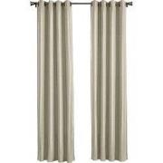 Larson - Luxe effen blackout gordijn - met ringen - 3m x 2.5m - Lichtz...