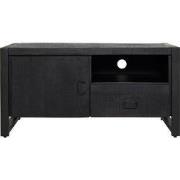 Starfurn Tv meubel Boaz Black | 110 cm | met deur en lade