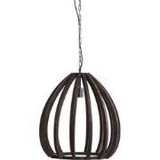 Light & Living - Hanglamp BARSIA - Ø50x54cm - Bruin