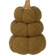 Clayre & Eef Decoratie Pompoen Groen Polyester